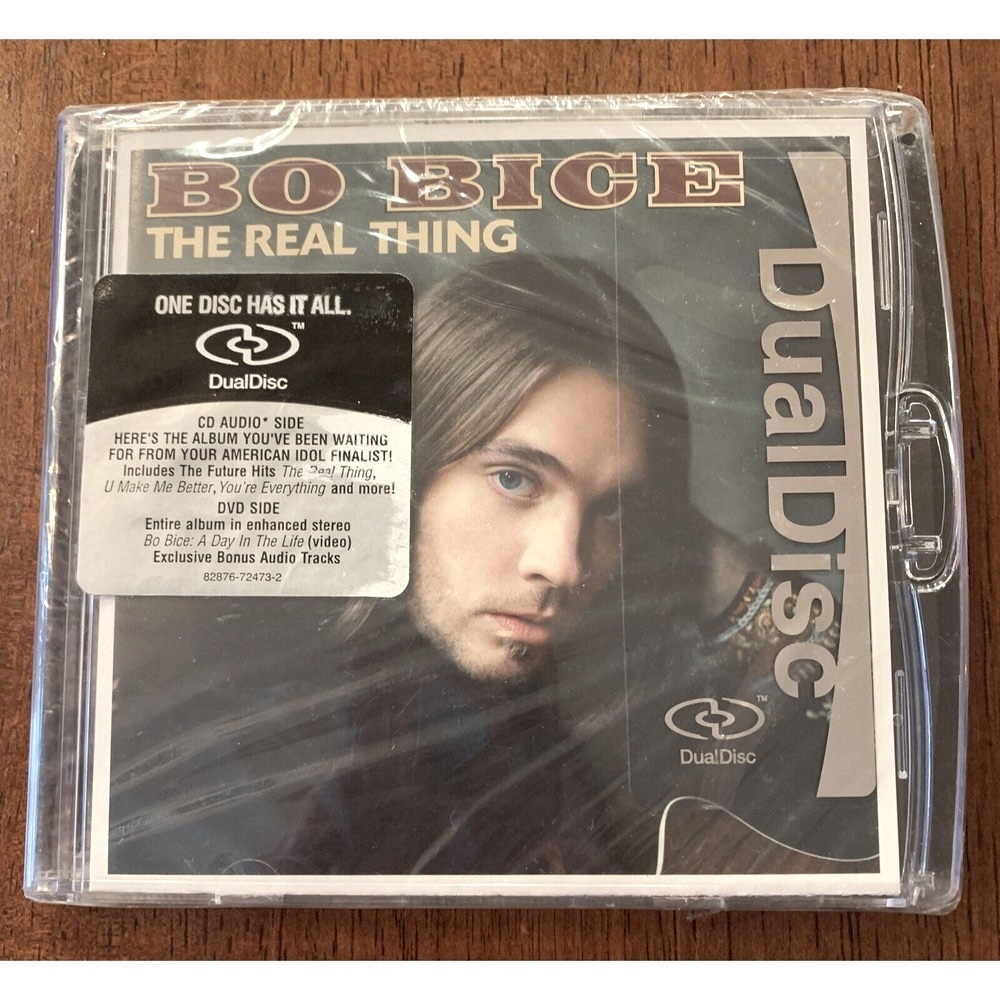 Bo Bice The Real Thing CD DVD Dual Disc